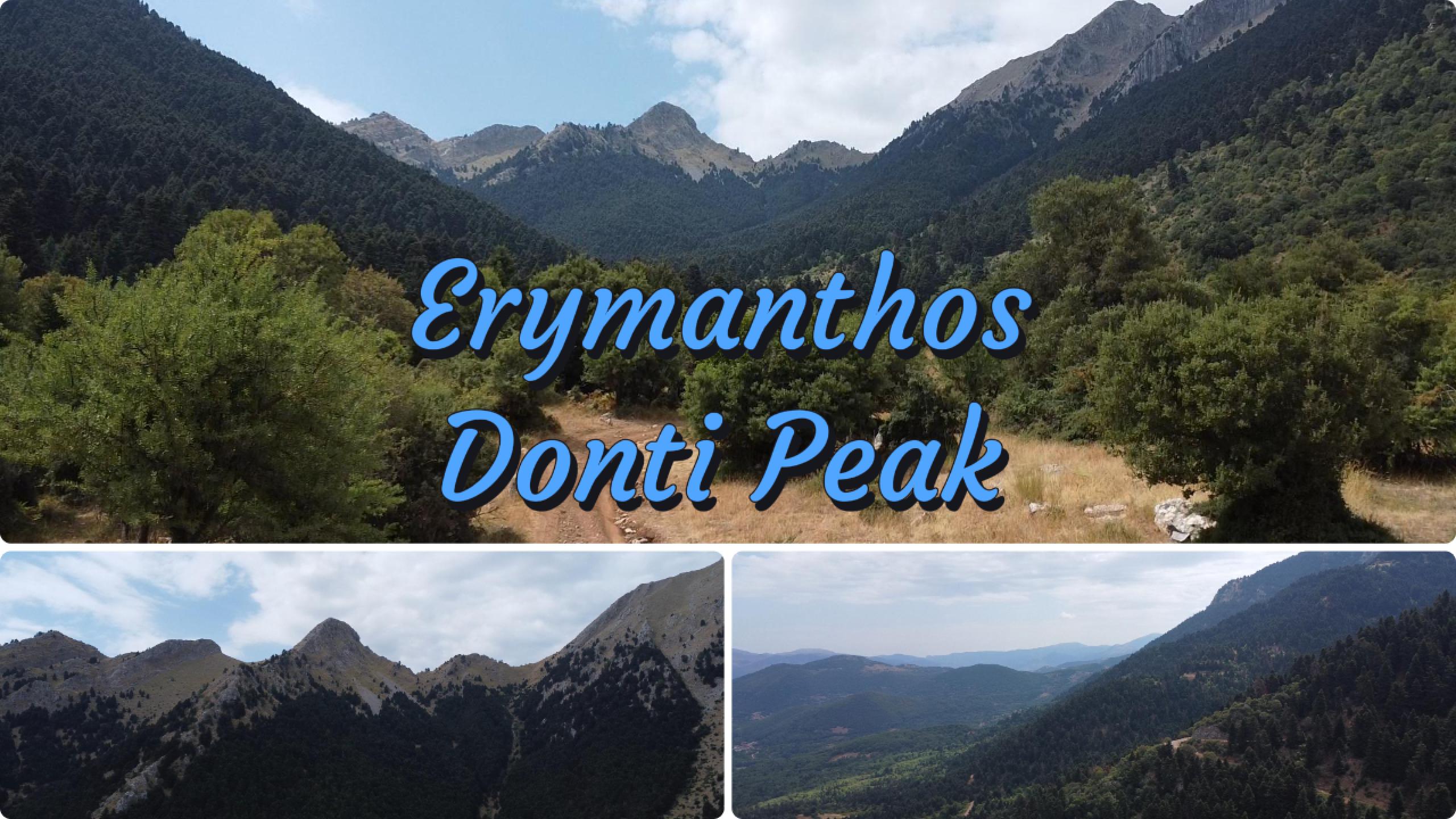 Πτήση προς την κορυφή Δόντι του Ερυμάνθου